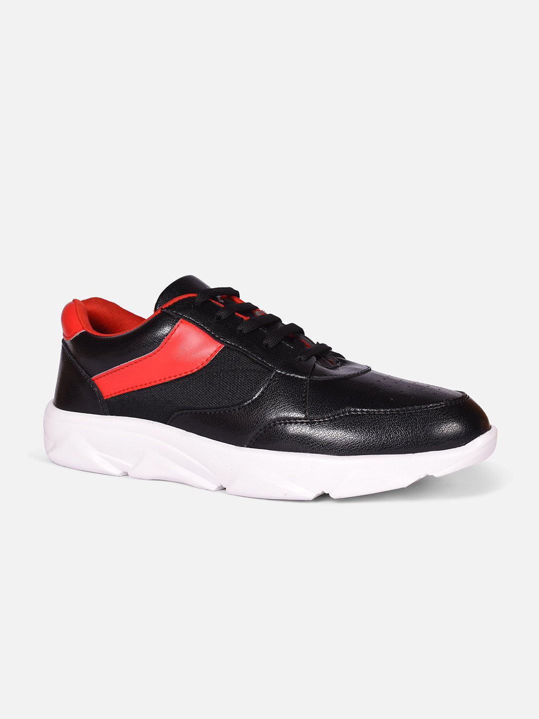 HIGHLANDER COLORBLOCKED LACE-UP SNEAKERS