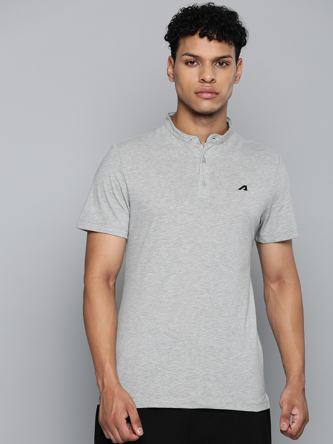Alcis Cotton Polo Collar Short Sleeves T-shirt