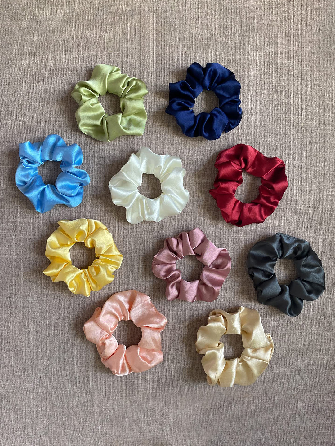 CHRONEX Women Pack Of 10 Ponytail Holders