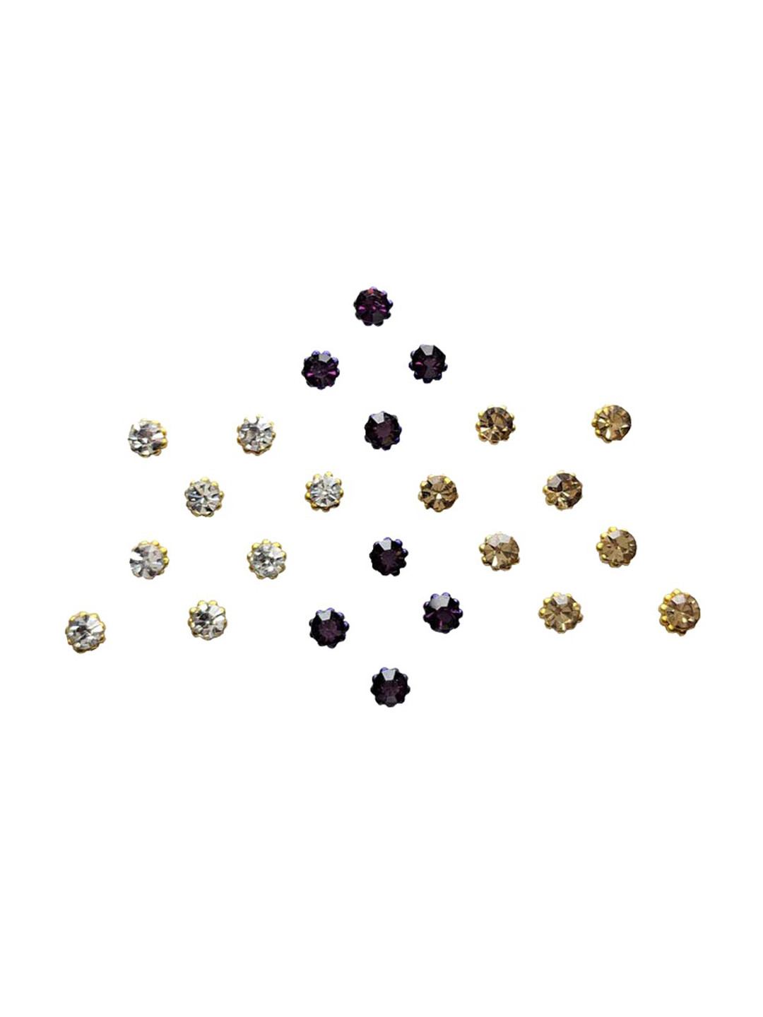 Comet Busters 24 Pcs Stone Studded Reusable Bindi