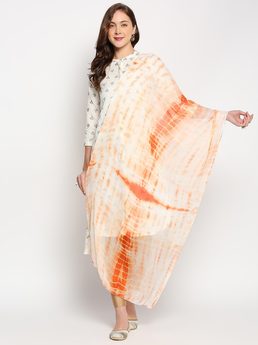 Dupatta Bazaar Dyed Shibori Dupatta