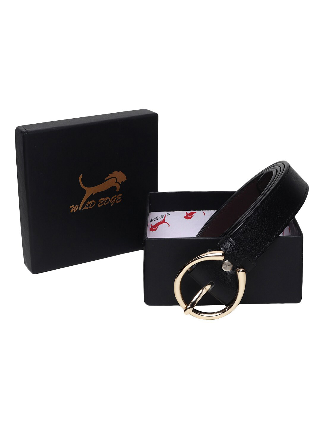 WILD EDGE Women Textured Slim Belt