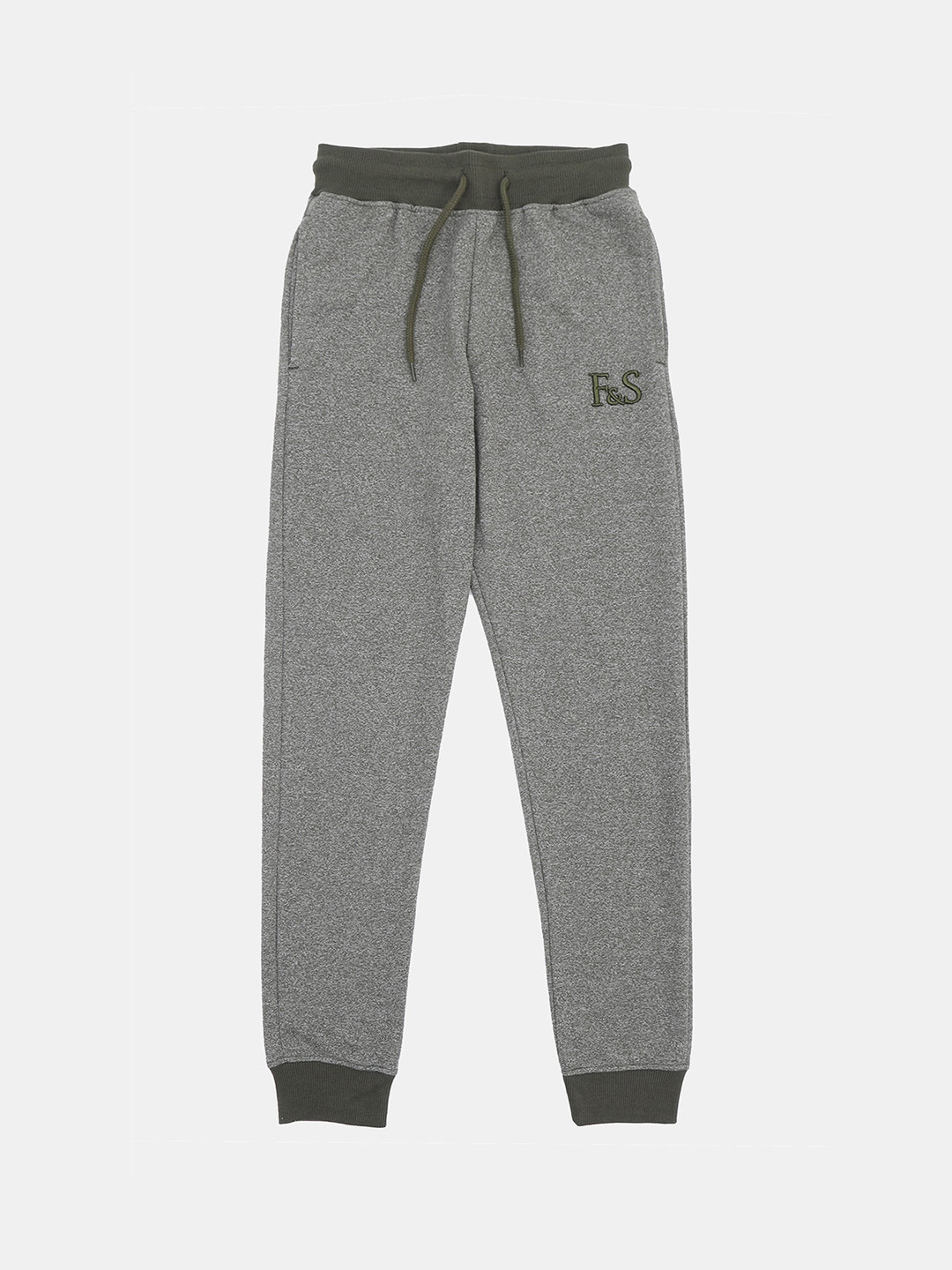 F&S Boys Mid-Rise Regular Fit Joggers