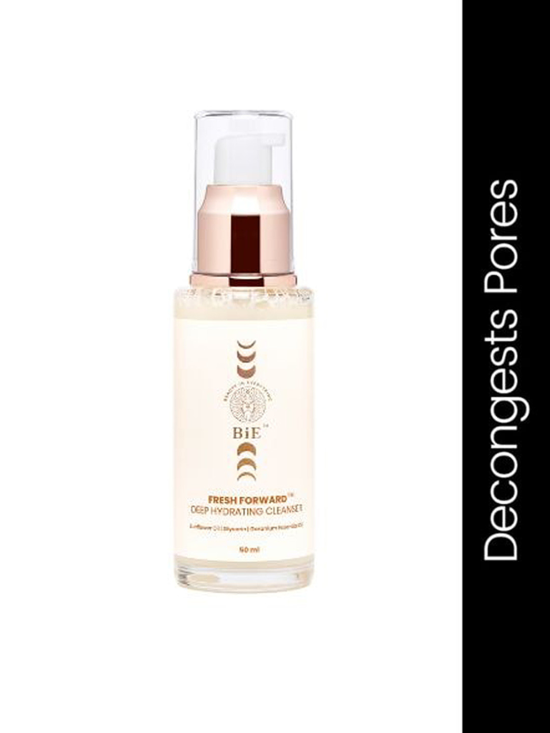 BiE- BEAUTY IN EVERYTHING Fresh Forward Deep Hydrating Cleanser with Sunflower Oil - 50ml