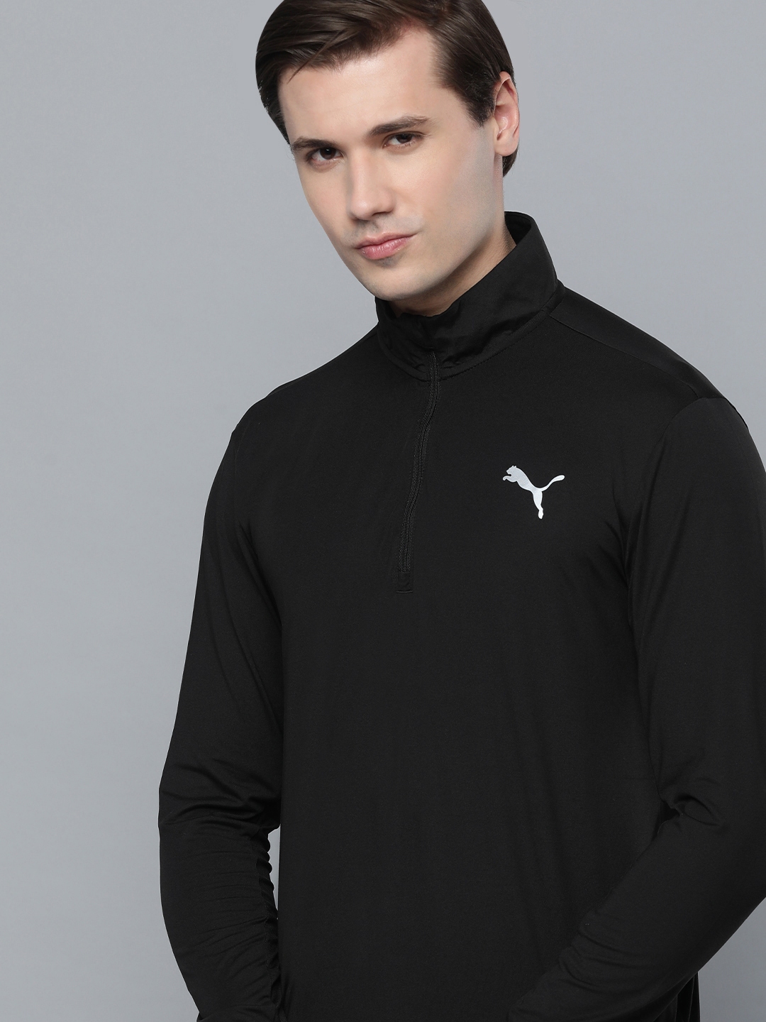Buy Puma High Neck Dry Cell Performance Running T shirt Tshirts for Men 21668196 Myntra