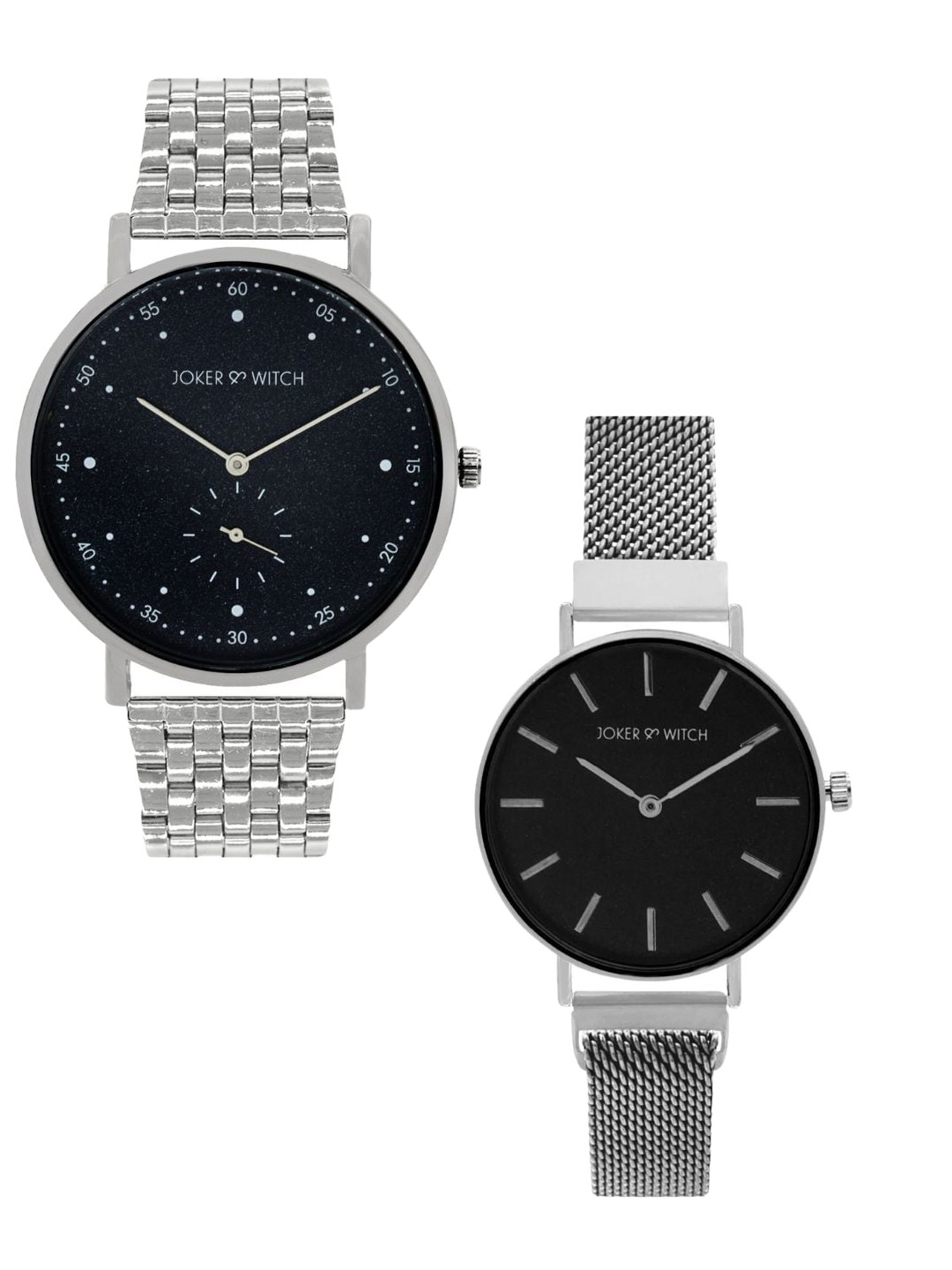 JOKER & WITCH Kit & Kat Couple Watches JWCW329