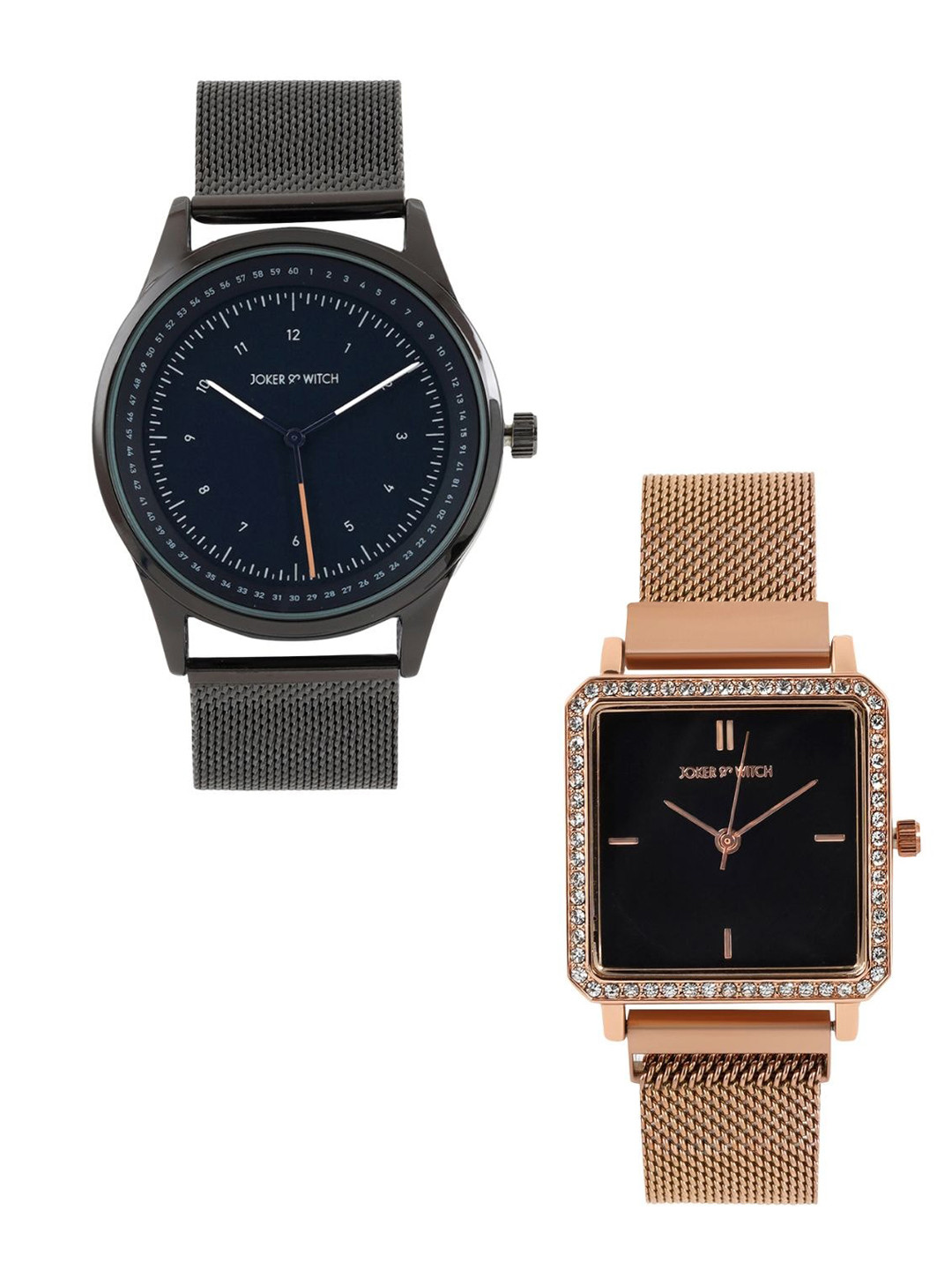 JOKER & WITCH Adam & Summer Couple Watch Gift SetJWCW256