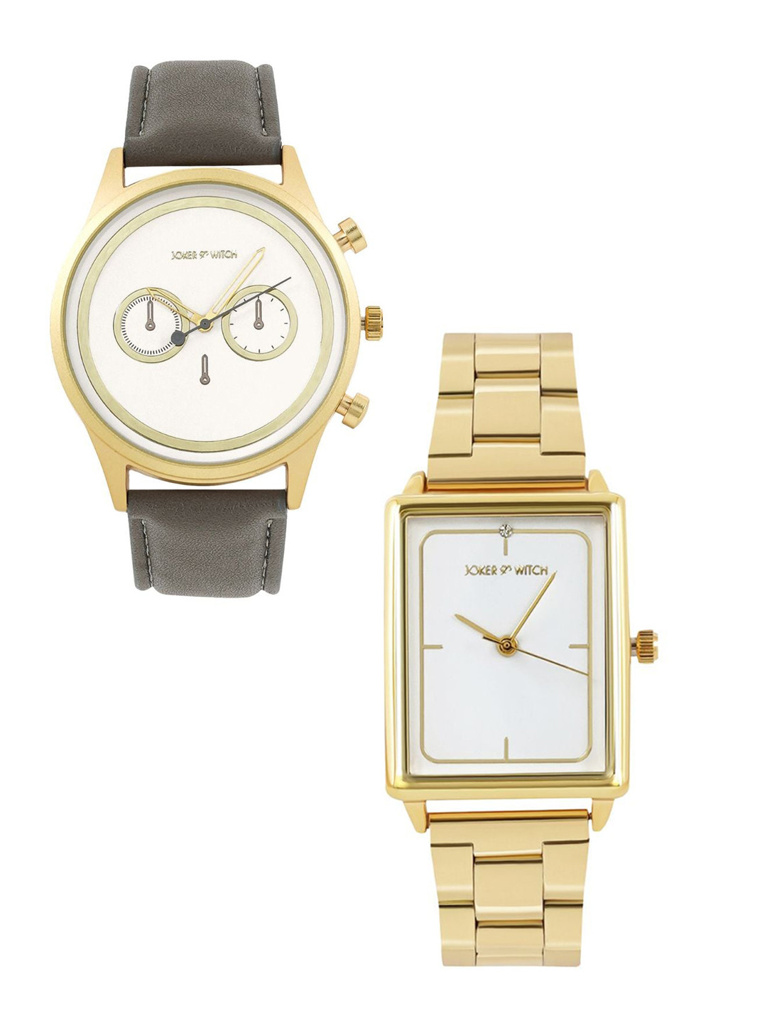 JOKER & WITCH Bella & Mark Couple Watch Gift Set JWCW230