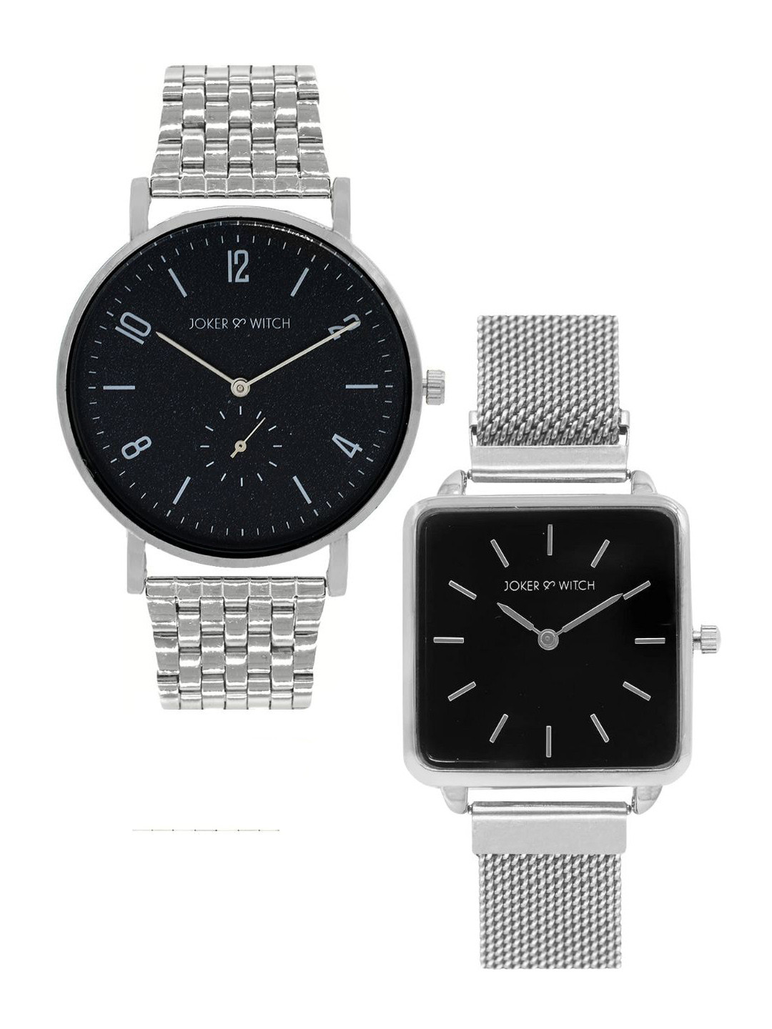 JOKER & WITCH Hugs & Kisses Couple Watch Gift Set JWCW286