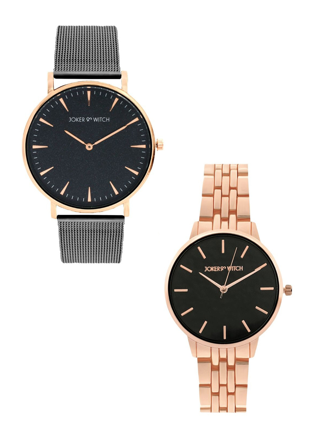 JOKER & WITCH Annika & Aden Couple Watch Gift Set JWCW309