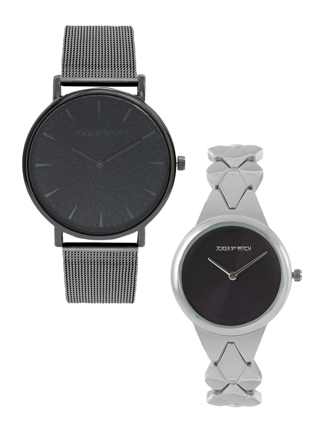 JOKER & WITCH Tony & Ziva Couple Watch Gift Set JWCW322
