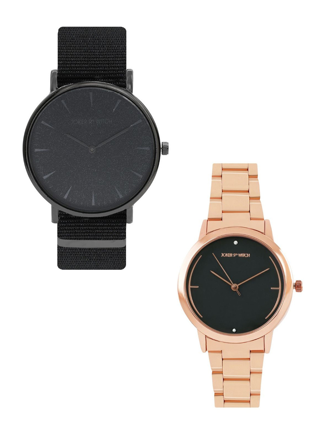 JOKER & WITCH Boo & Bear Couple Watch Gift Set JWCW305