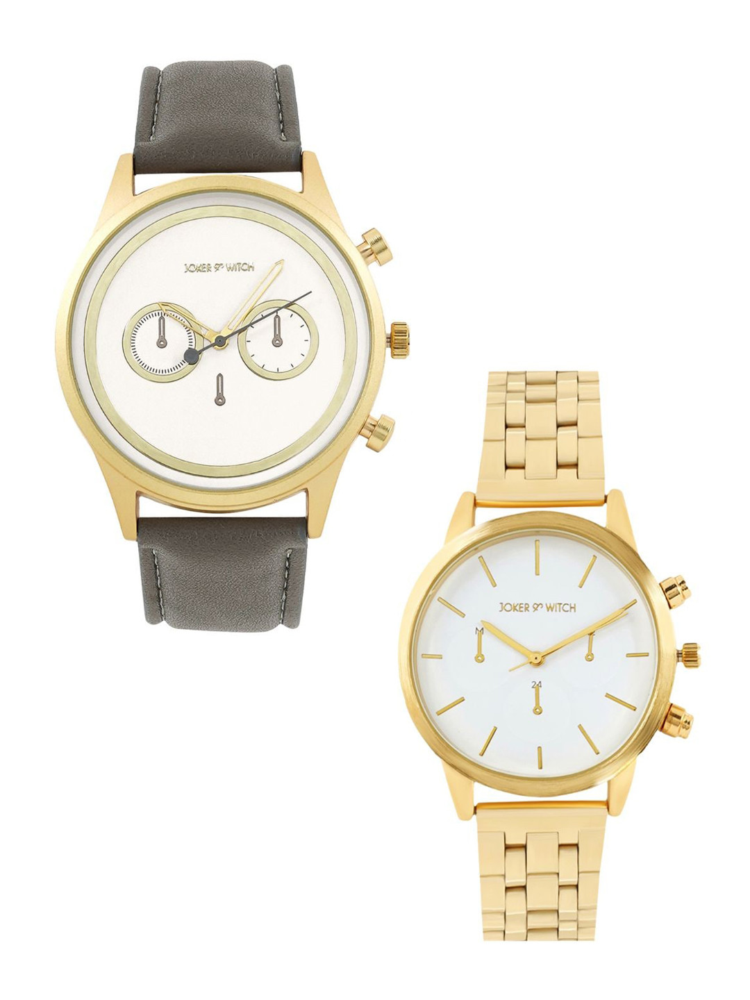 JOKER & WITCH Couple Watch Gift Set JWCW229
