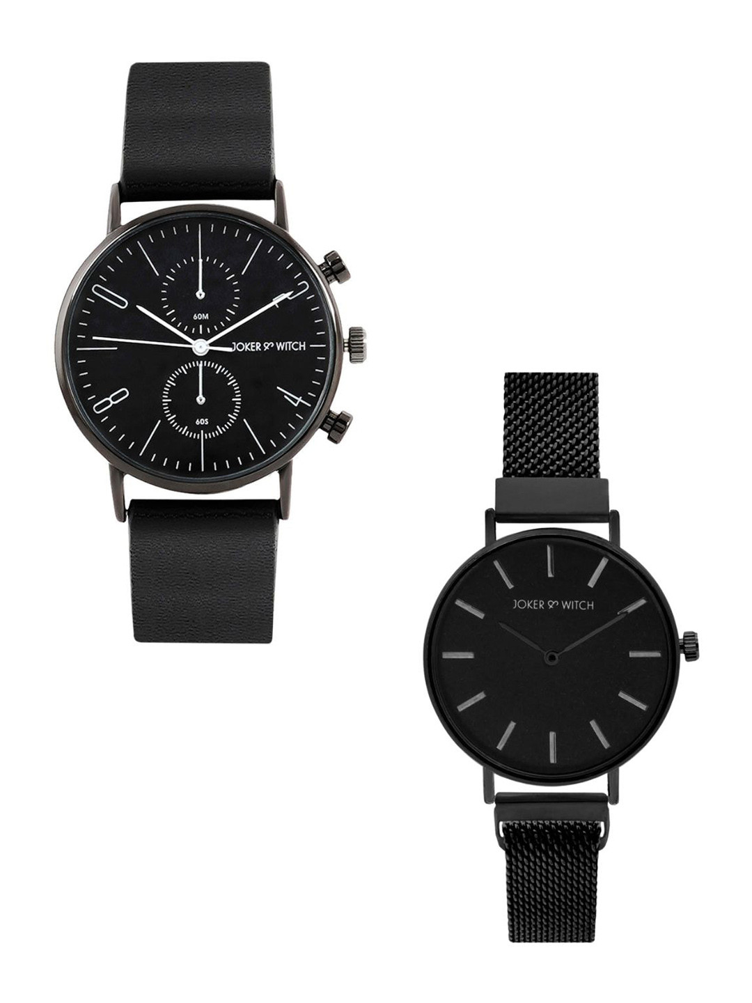 JOKER & WITCH Sugary Jujep Couple Watch Gift Set JWCW361