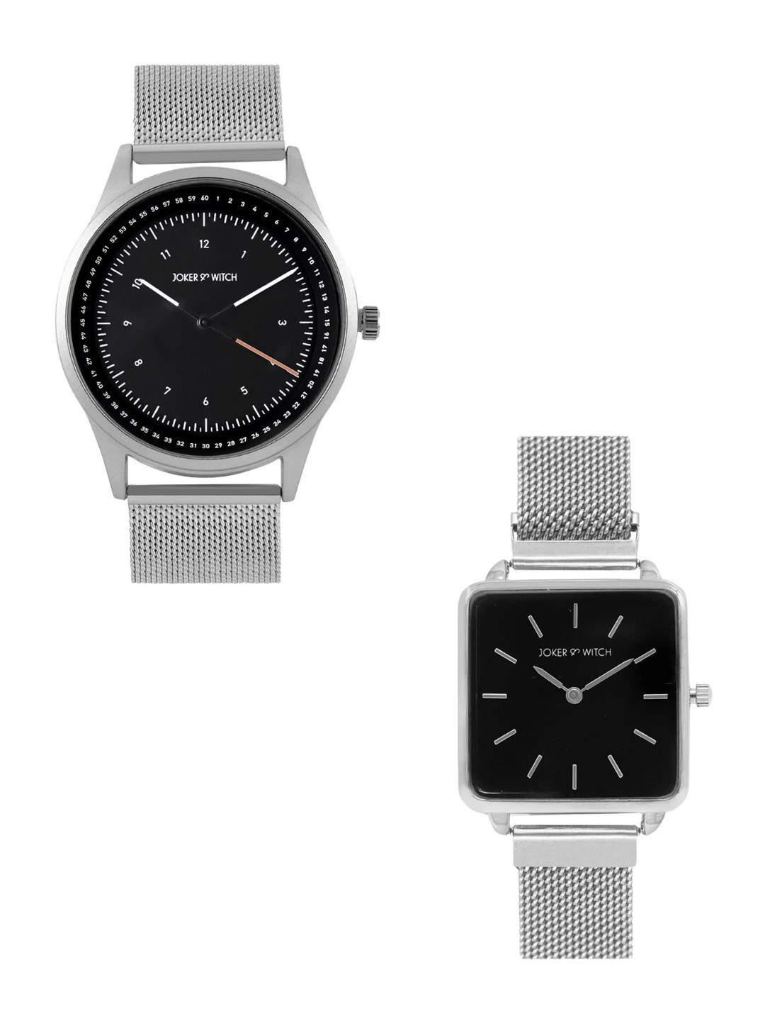 JOKER & WITCH Lewis & Nicole Couple Watch Gift Set JWCW377