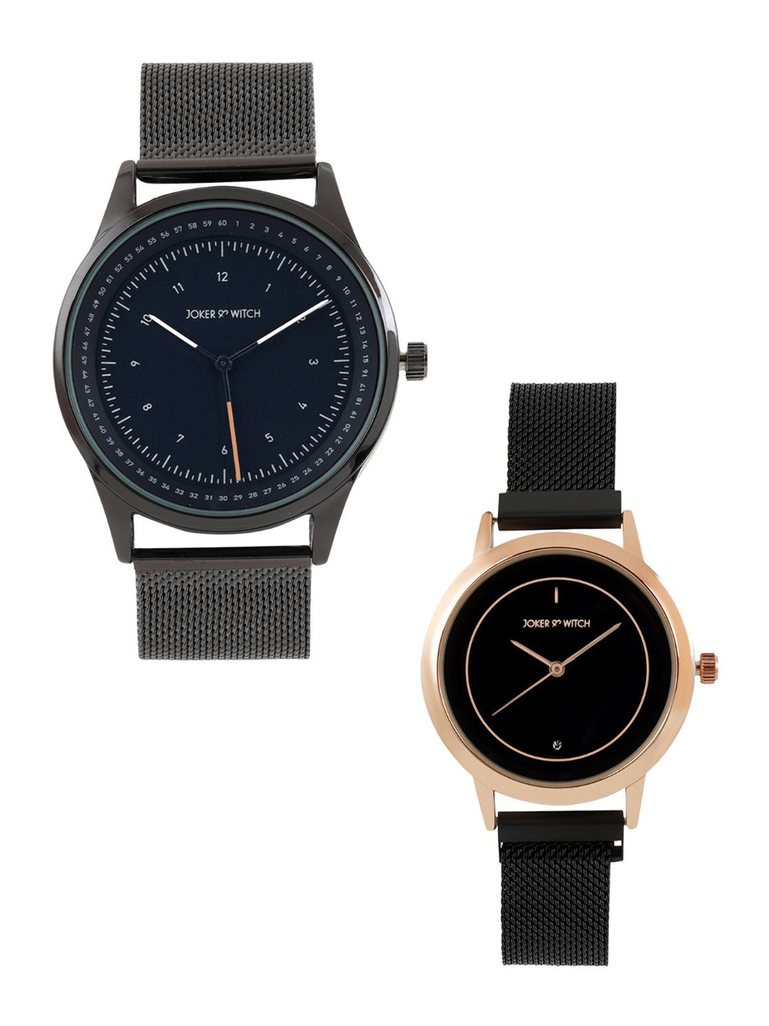 JOKER & WITCH Beyonce & Jayz Couple Watch Gift Set JWCW257