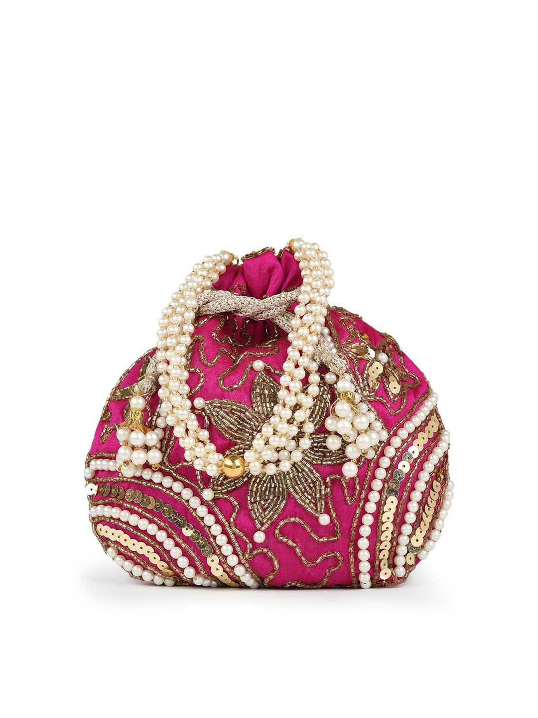 gaura pakhi Women Embellished Potli Clutch