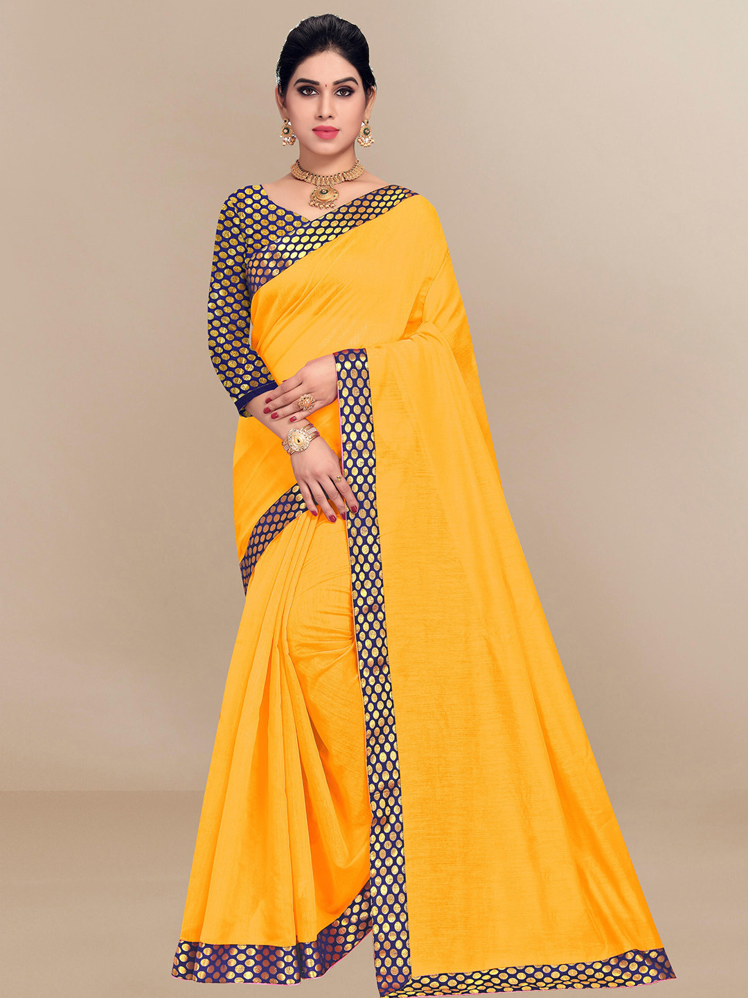 Sidhidata Chanderi Woven Design Border Saree