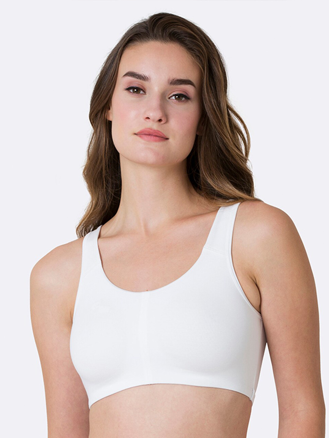 Van Heusen Women White Solid Wireless Non Padded Bra