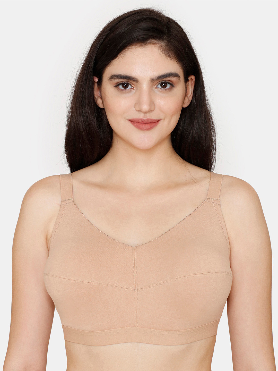 Zivame Non Padded Non-Wired Minimizer Bra