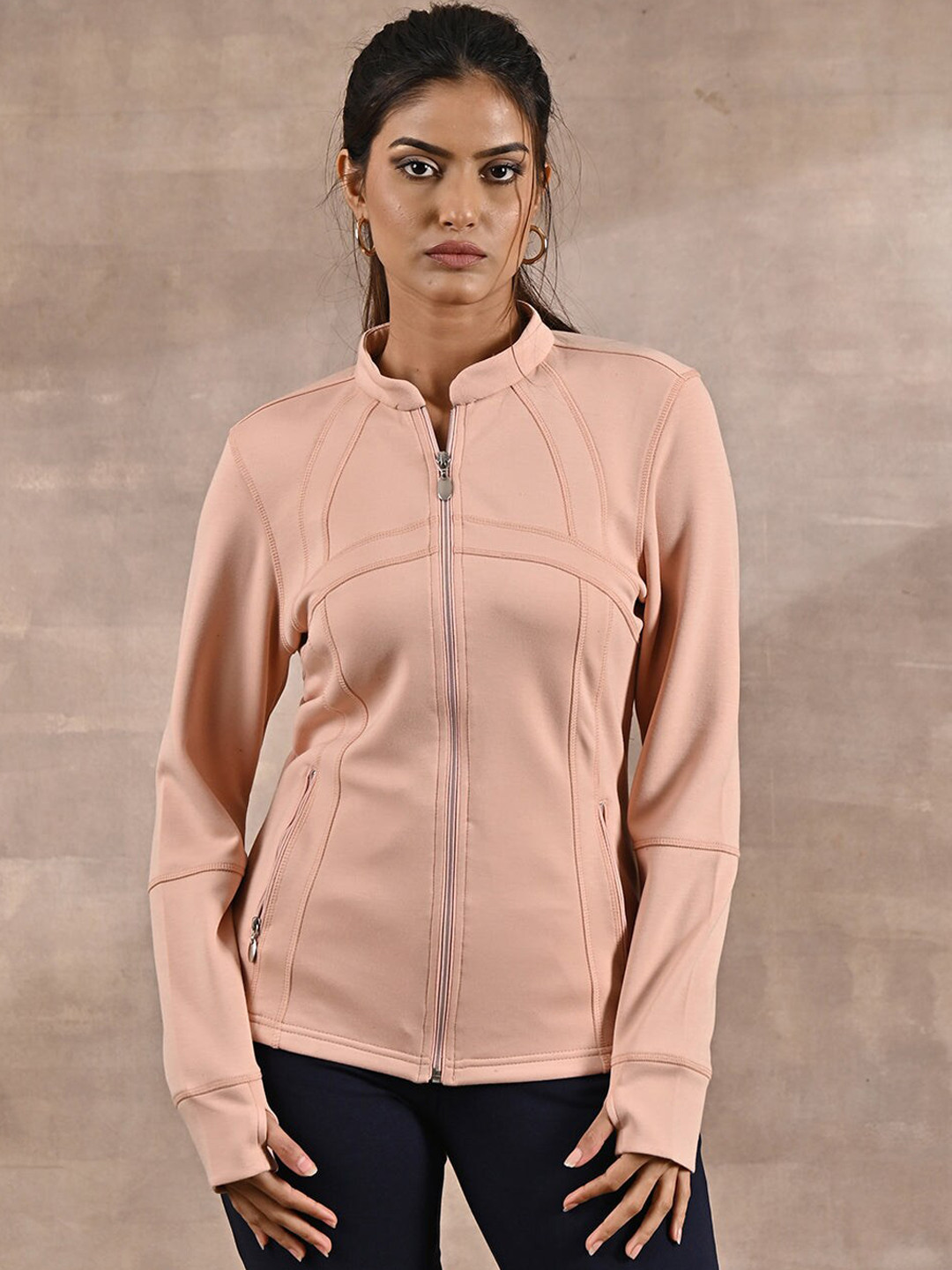 Lakshita Women Suede Sporty Jacket