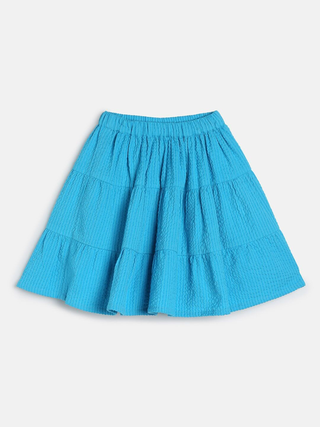 MINI KLUB Girls Cotton Flared Mini Skirt