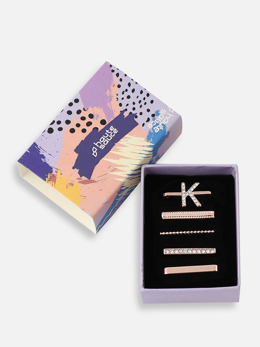 HAUTE SAUCE   Set of 5 Rose Gold Plated Watch Charms