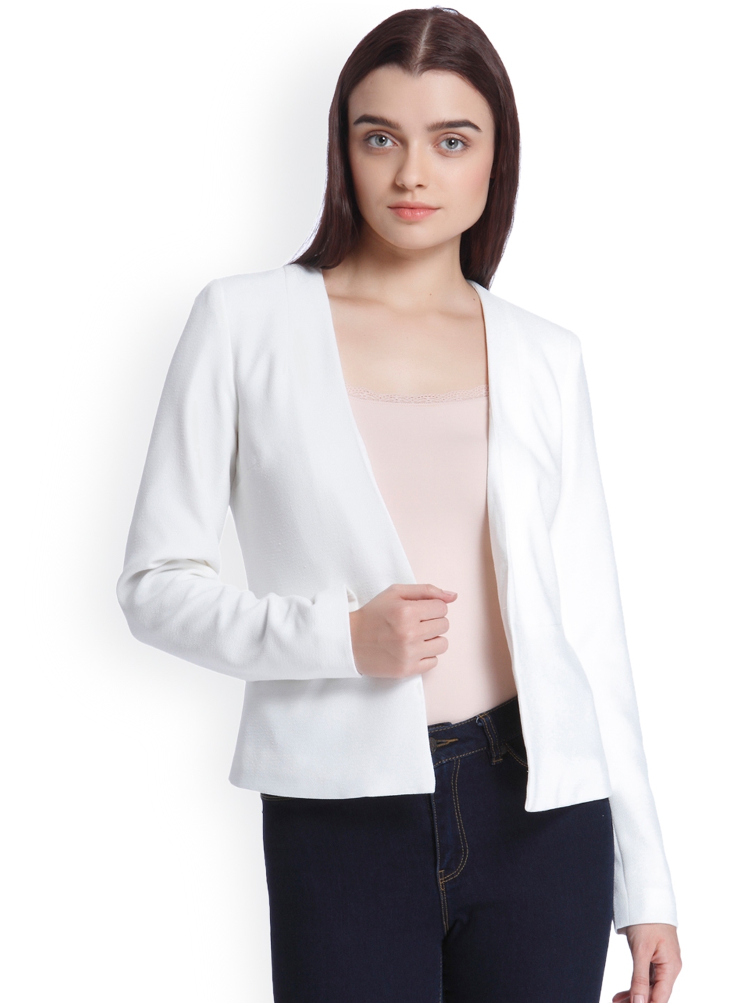 Girls white cheap blazer