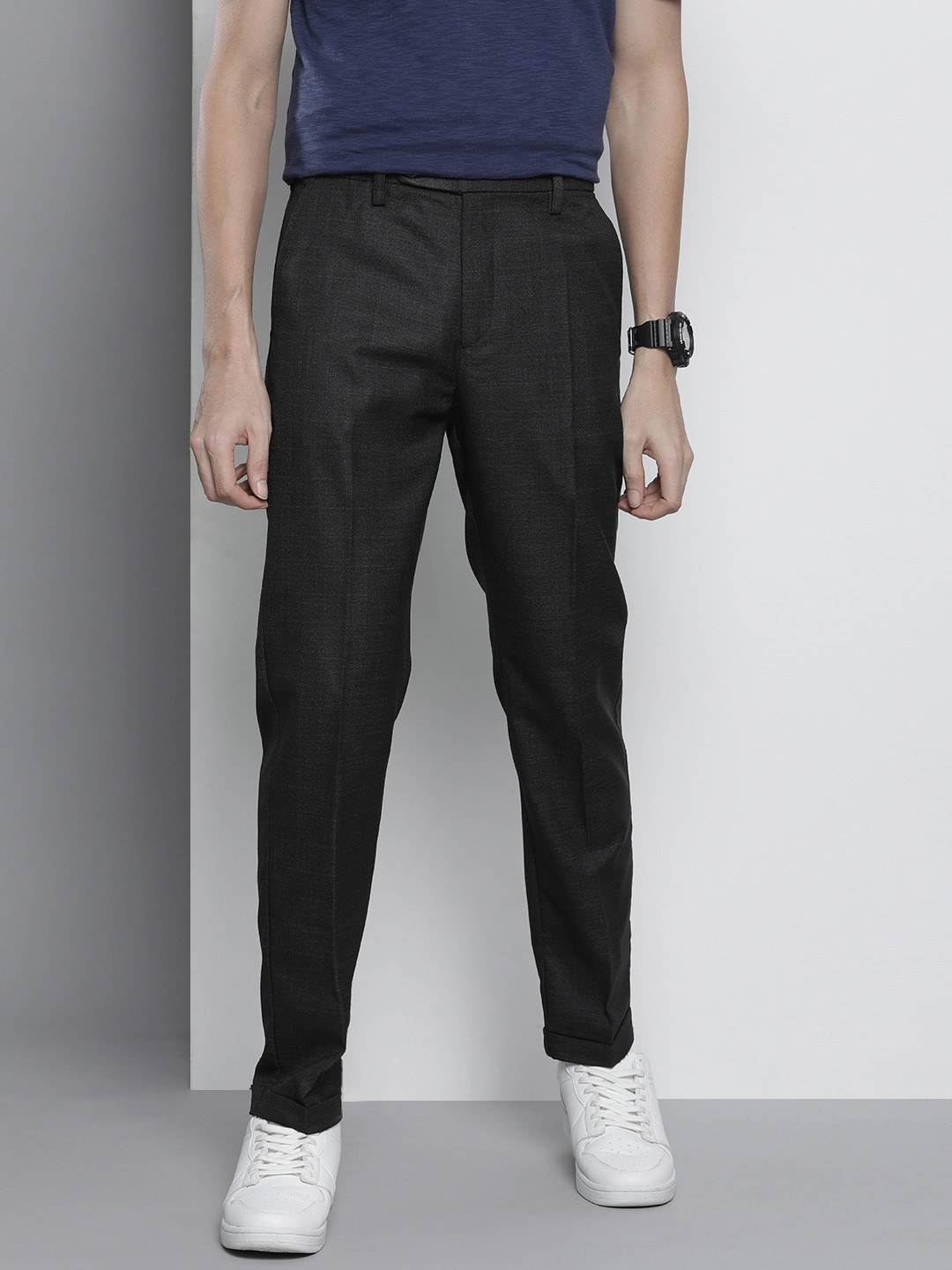 The Indian Garage Co Regular Fit Chinos Trousers