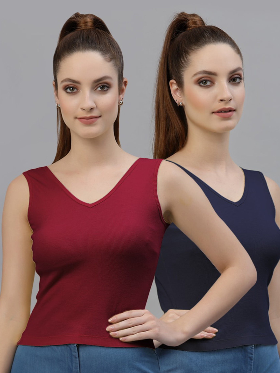Friskers Pack of 2 Cotton Tops