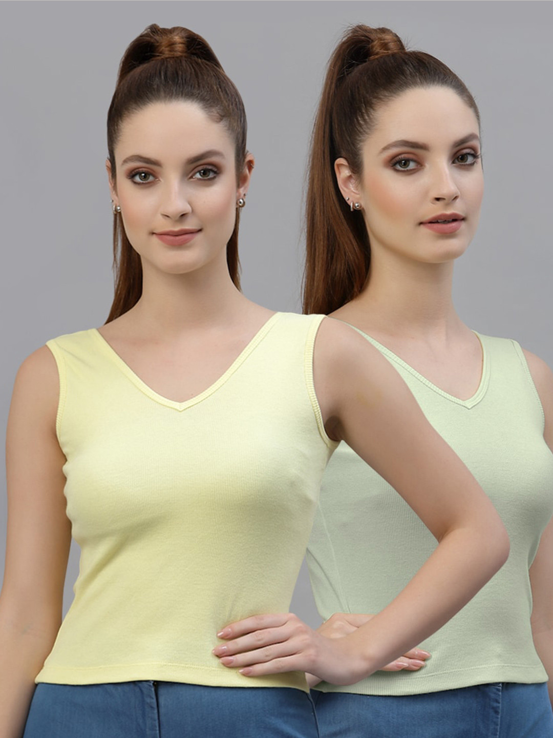 Friskers Pack of 2 Cotton Tops
