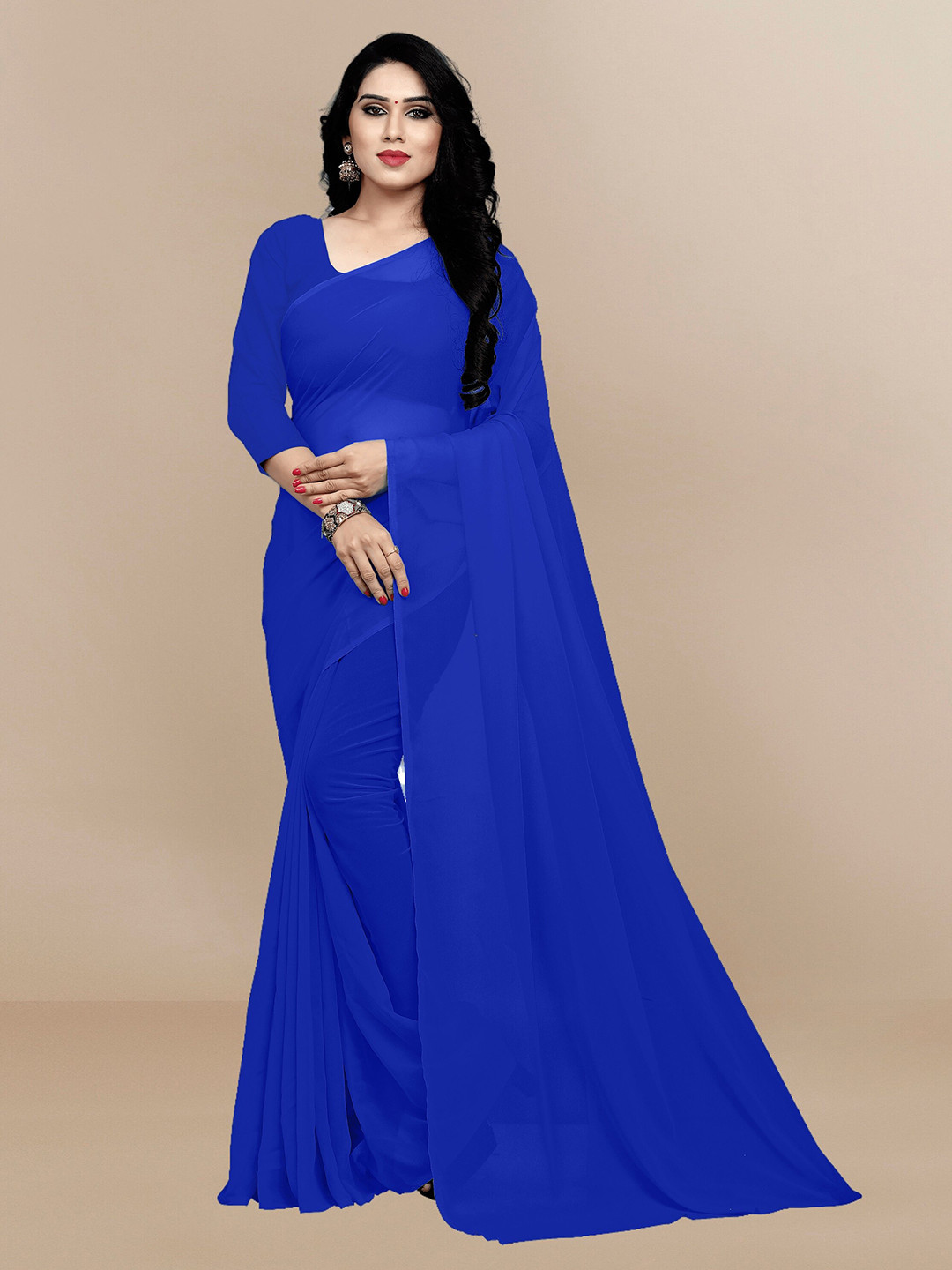 Sidhidata Pure Georgette Saree