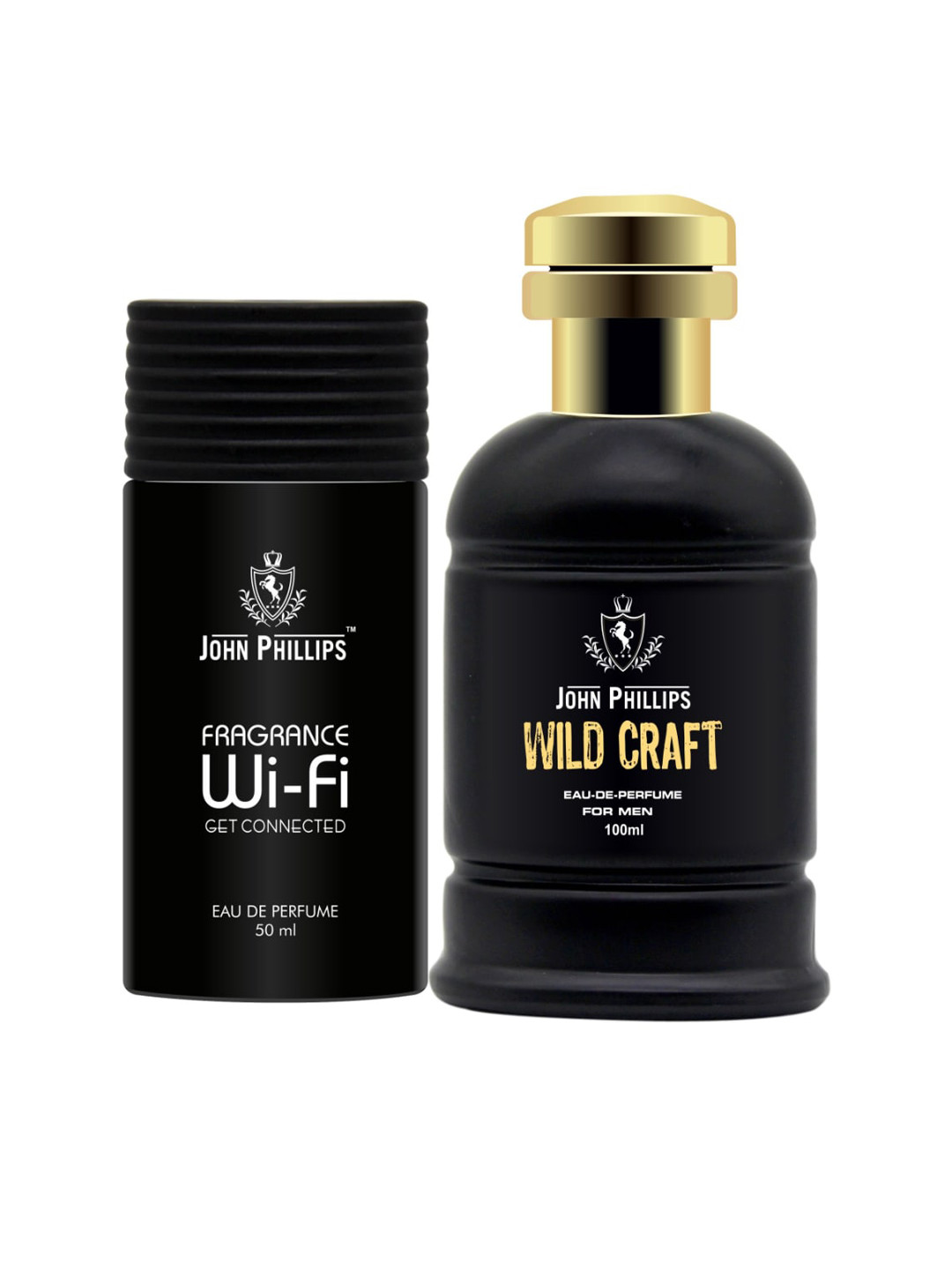 JOHN PHILLIPS Set of Wi Fi Get Connected 50 ml + Wild Craft Eau De Parfum 100 ml