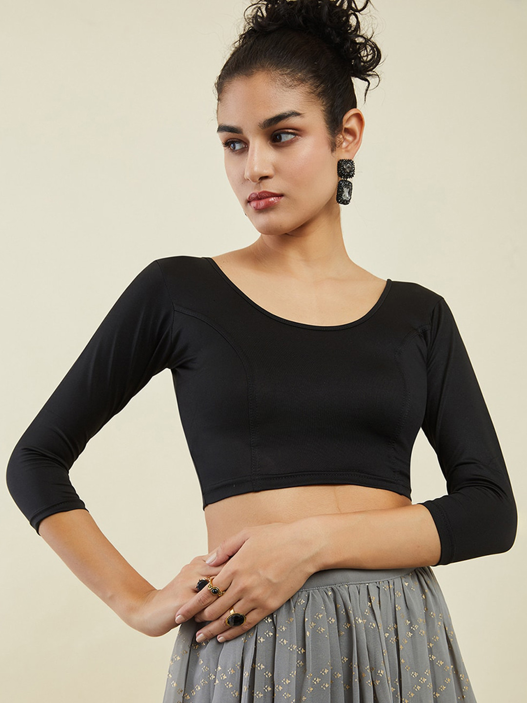 Soch Cotton Saree Blouse