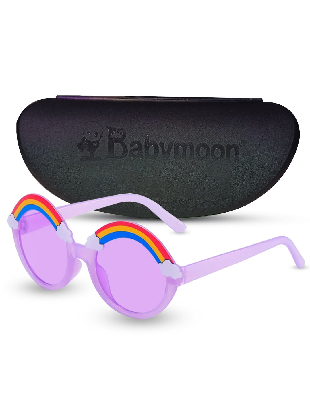 Babymoon Kids Clear Lens Round Sunglasses AC054