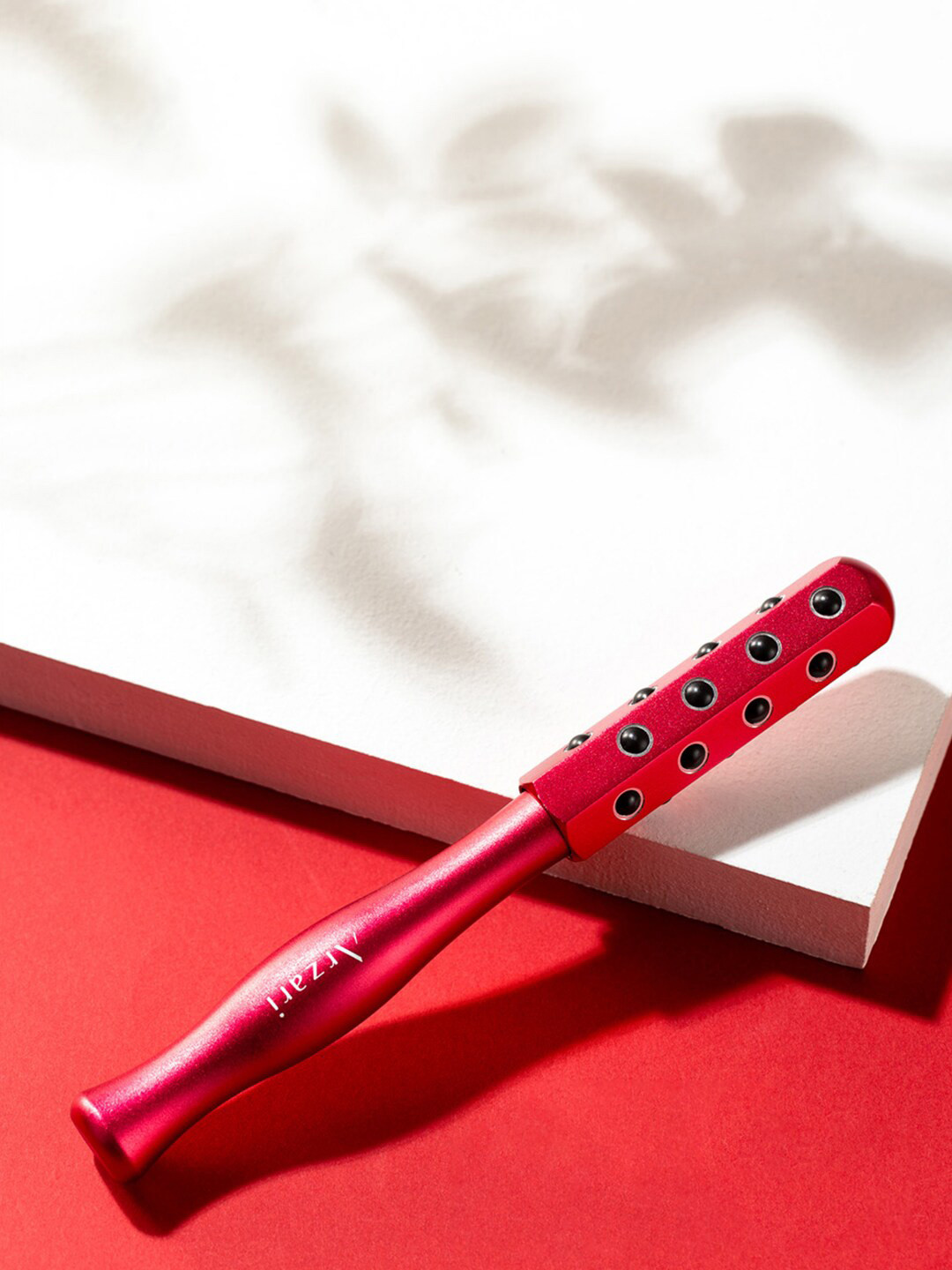 Arzari 24 Germanium Facial Massaging Roller - Red