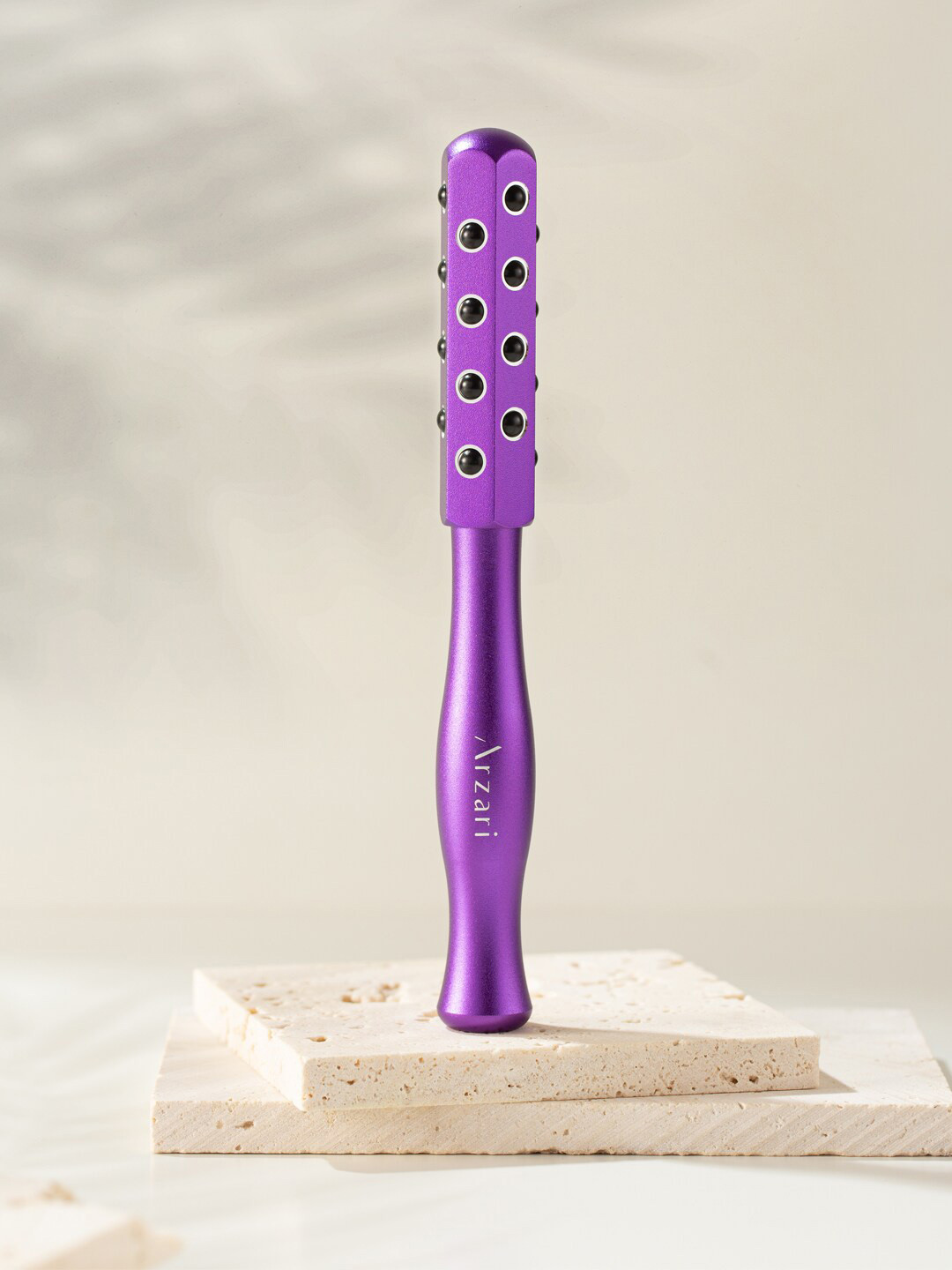 Arzari 24 Germanium Facial Massaging Roller -  Purple