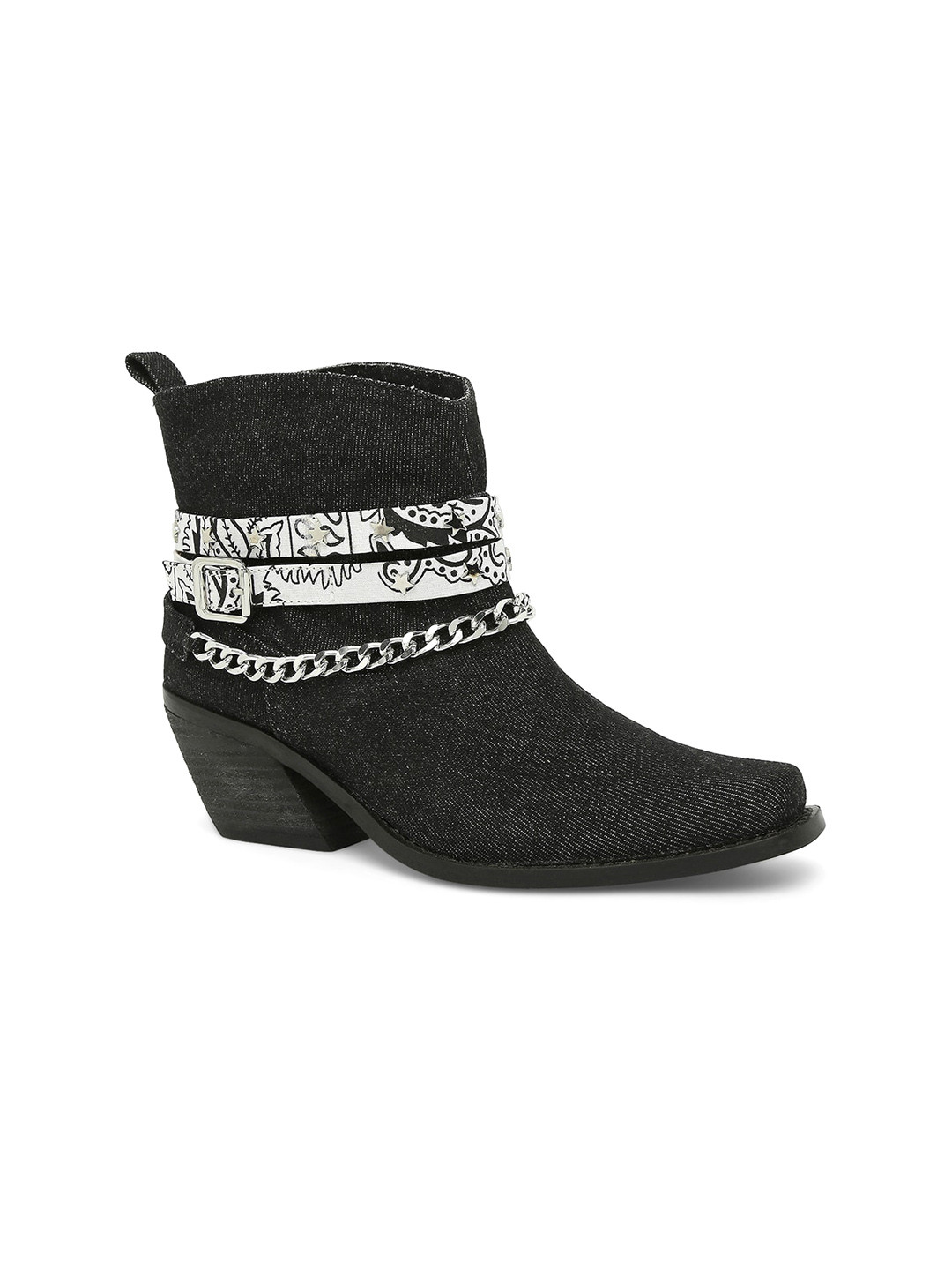 Tao Paris WANDERLUST By Seema K Sajdeh Women Embellished Block Heeled Regular Boots