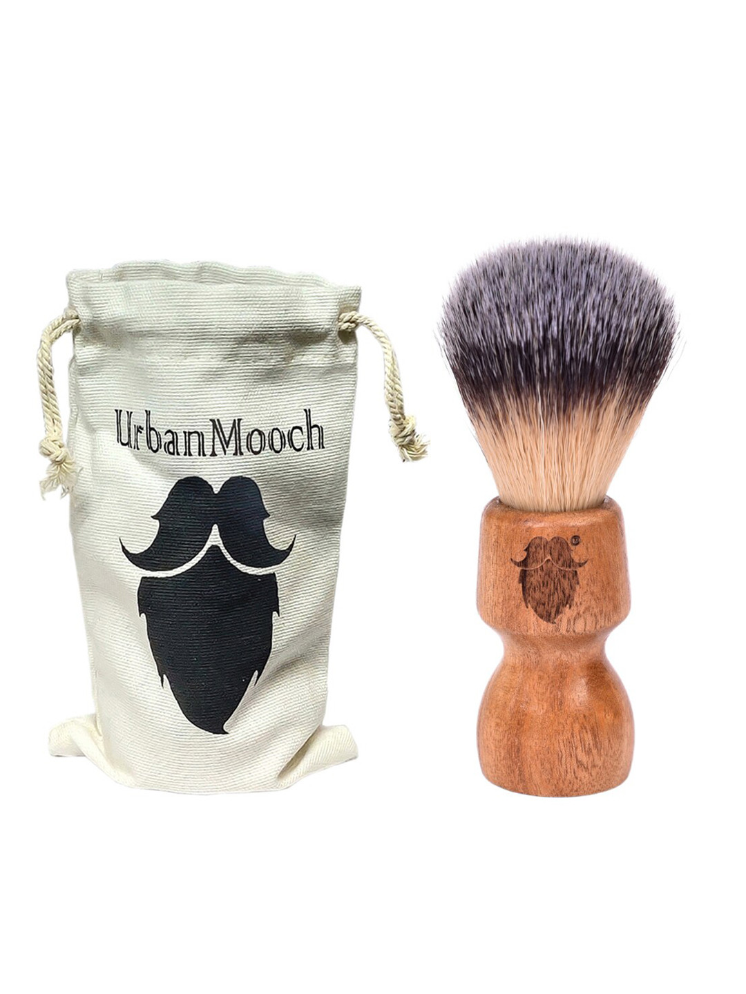 UrbanMooch Men Spruce Shave Club Genuine Wood Shaving Brush
