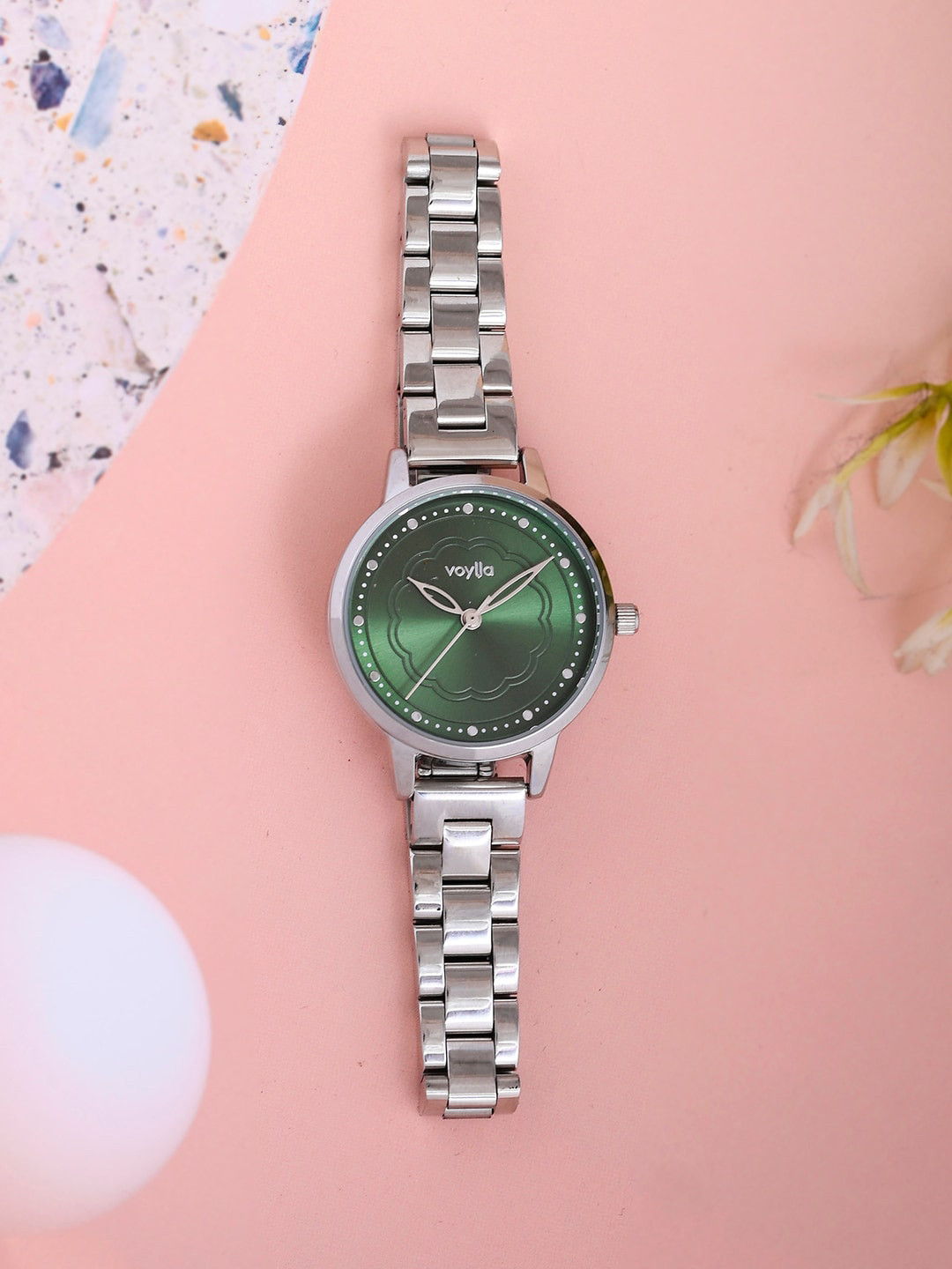 Voylla Women Stainless Steel Straps Analogue Watch 8905124490053