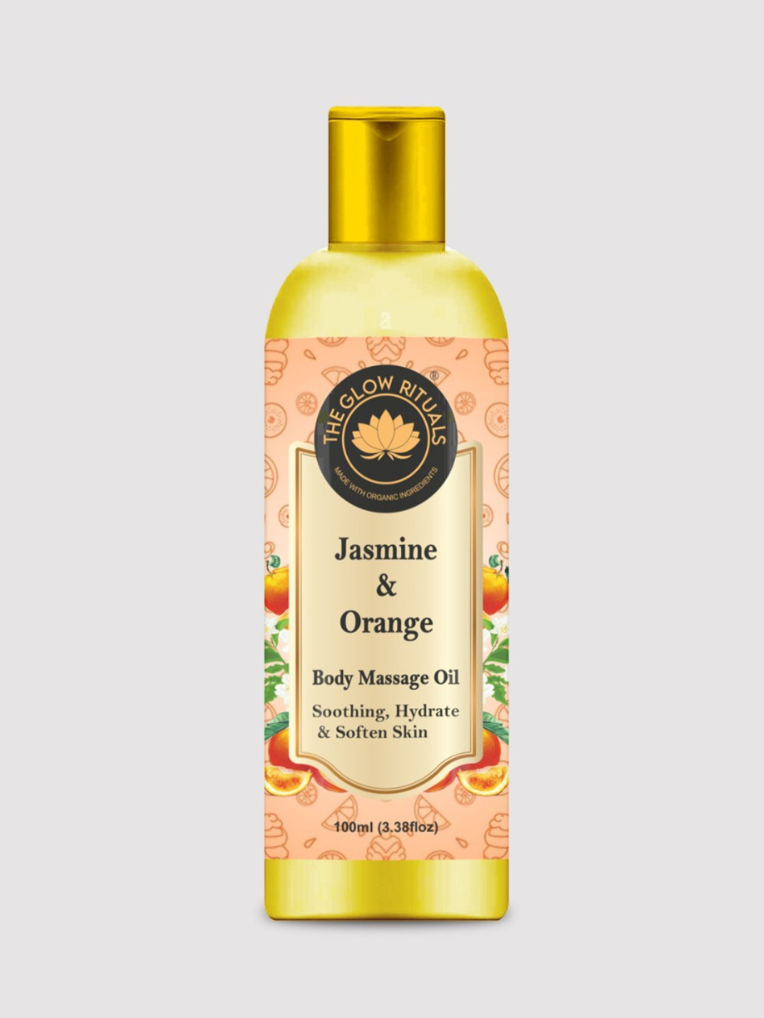 THE GLOW RITUALS Jasmine & Orange Body Massage Body Oil - 100ml