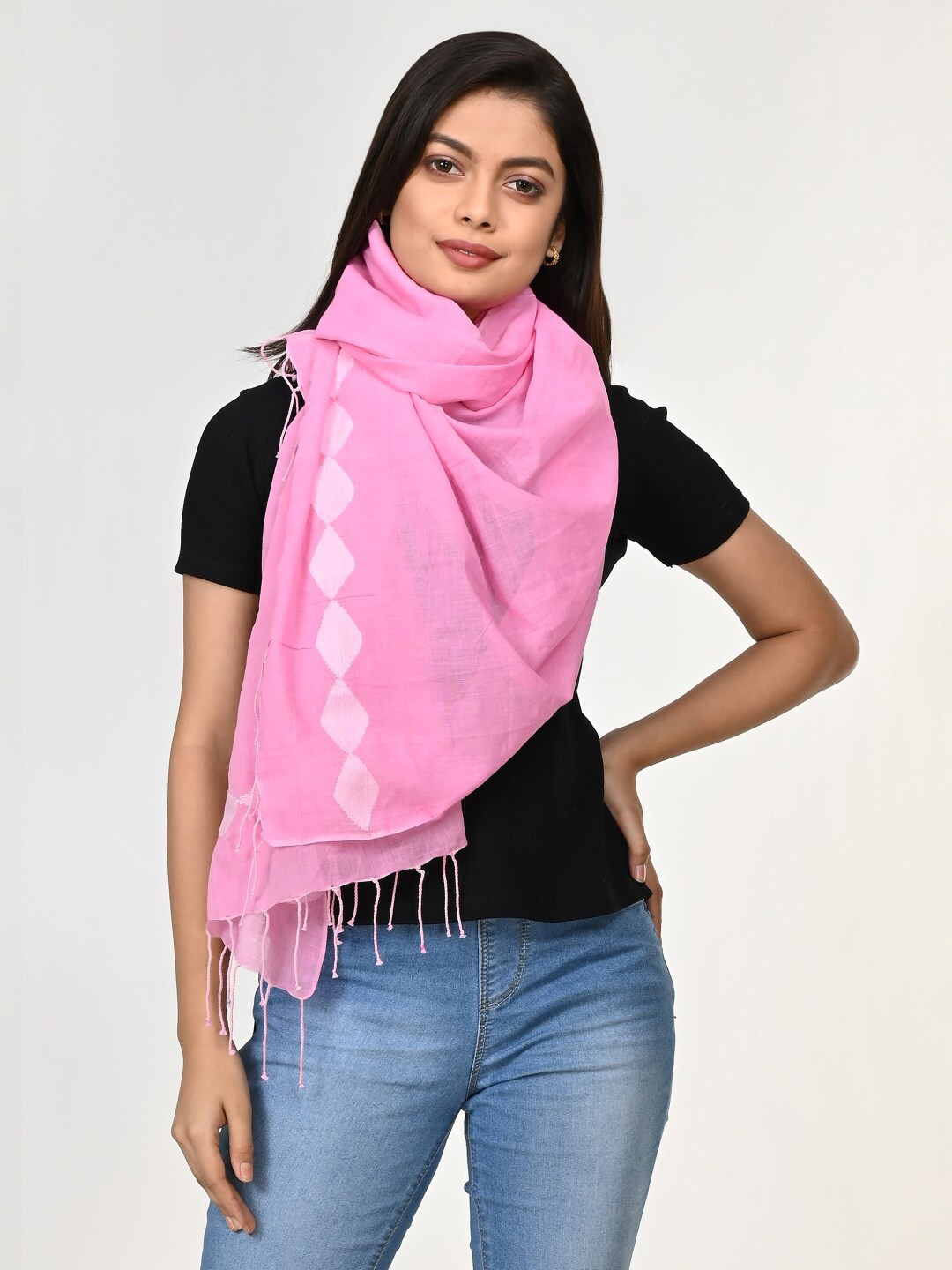 ArtEastri Cotton Jamdani Stole