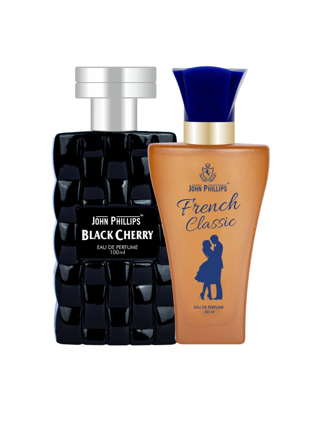 JOHN PHILLIPS Set Of 2 Black Cherry Eau De Perfume & French Classic Eau De Perfume