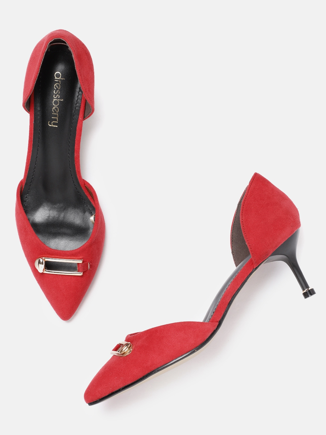 red heels myntra