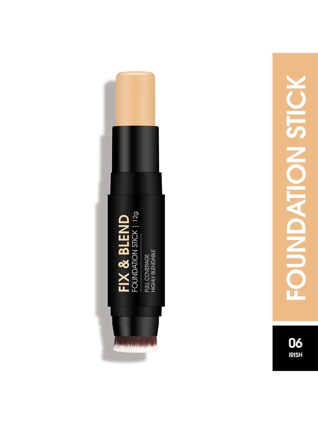 Colors Queen Fix & Blend Oil Free Foundation Stick 12 g - Irish 06