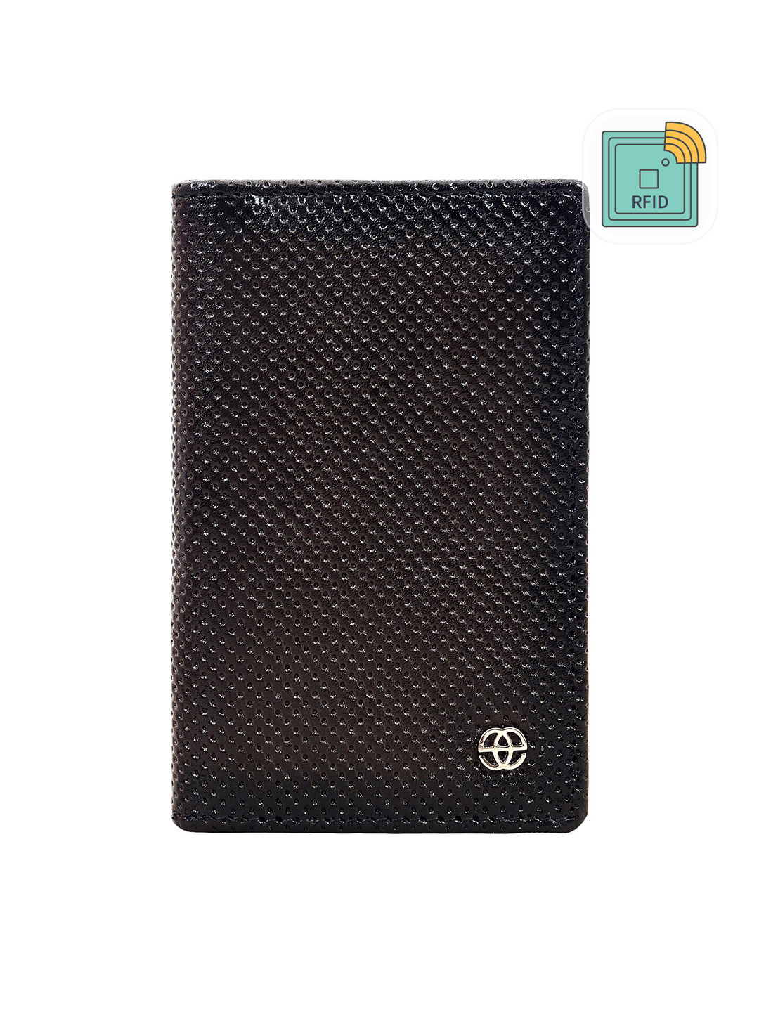 Eske Men Textured Leather Card Holder