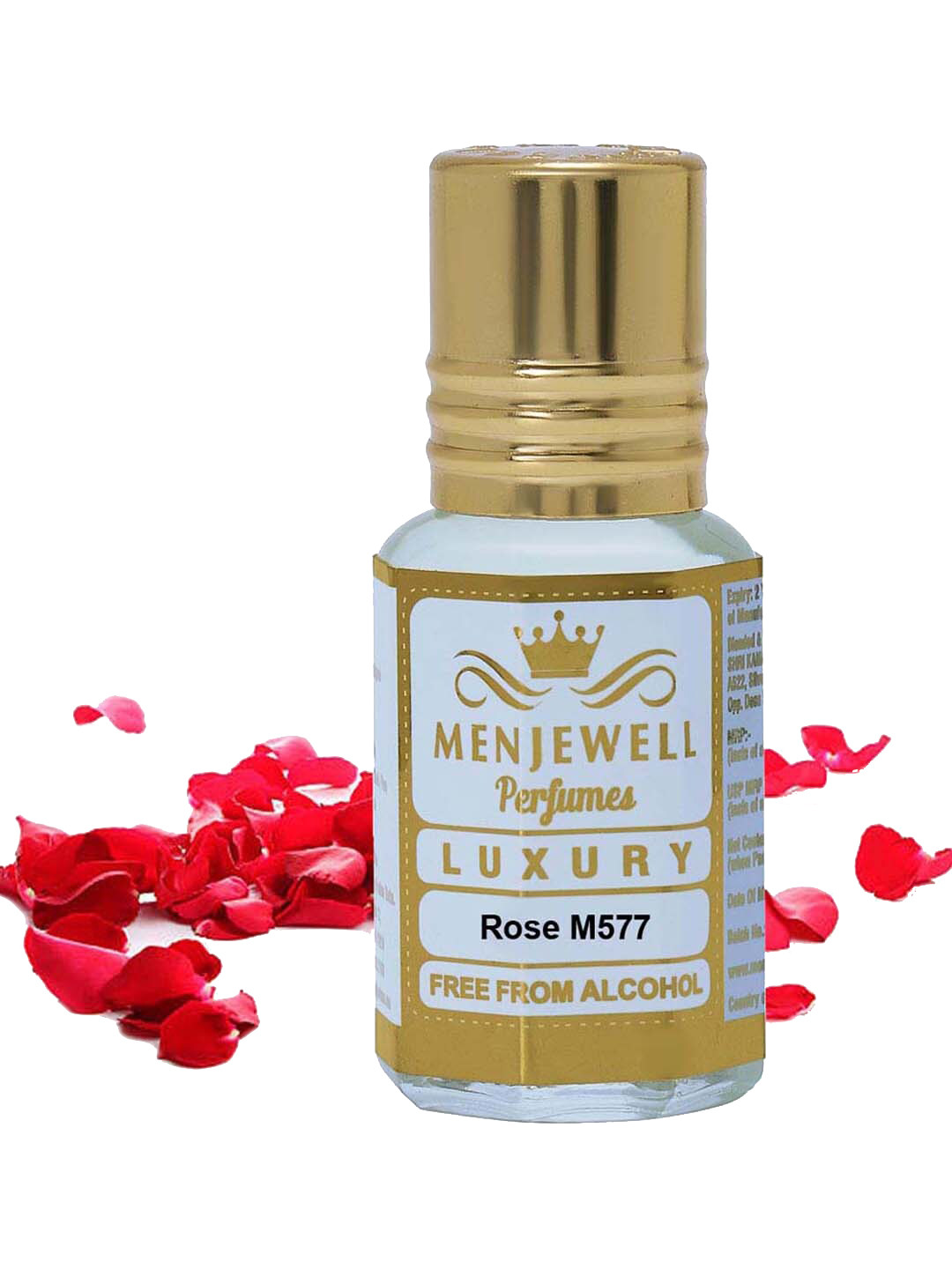 Menjewell Rose Floral Attar - 6ml