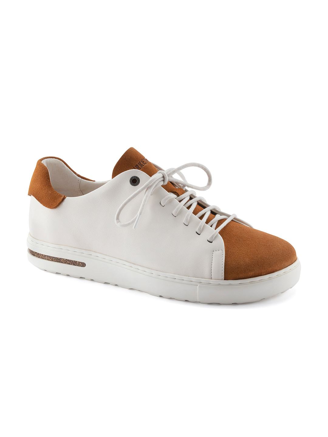 Birkenstock Bend Mink/Eggshell Regular Width Natural Leather/Nubuck Sneakers