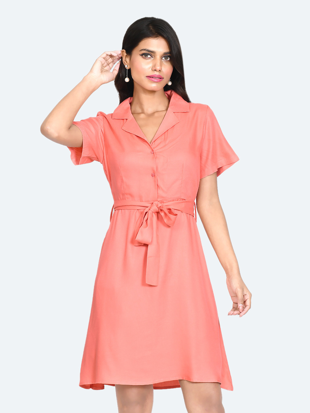 Zink London Mini Shirt Dress