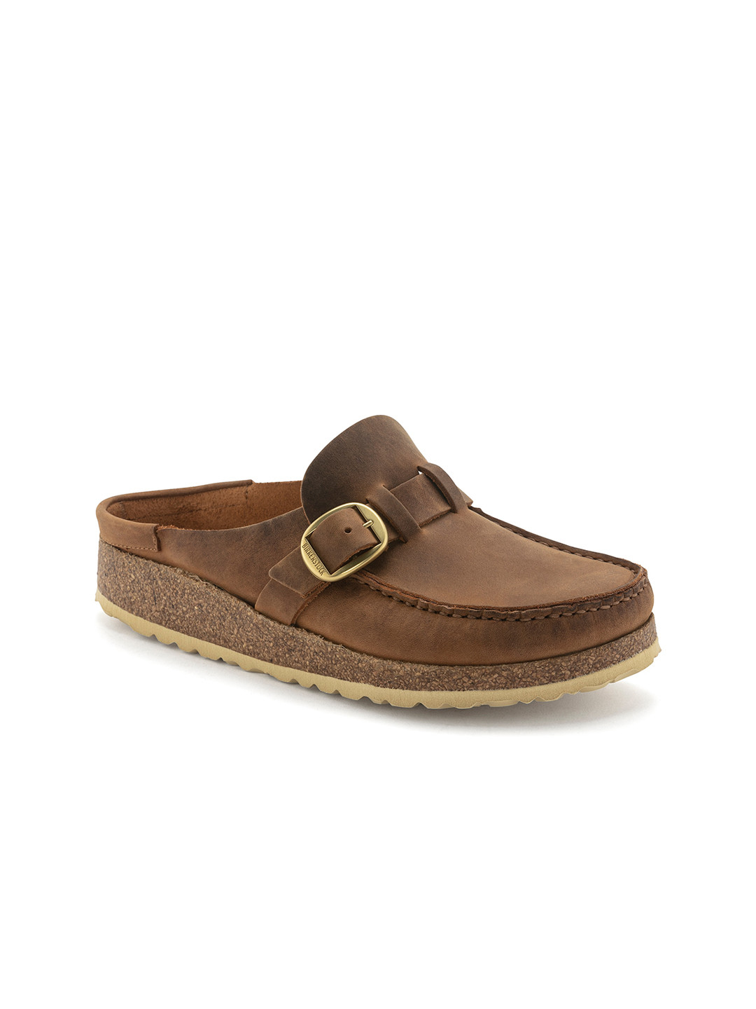 Birkenstock Women Buckley Narrow Width Nubuck Leather Clogs